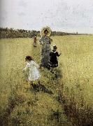 Ilia Efimovich Repin, In the field of small road